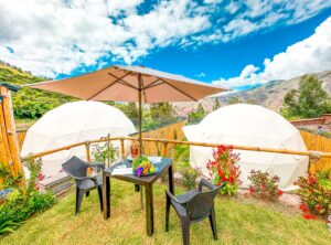 Terraza privada con vista