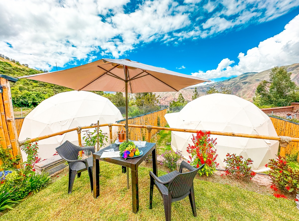 Terraza privada con vista