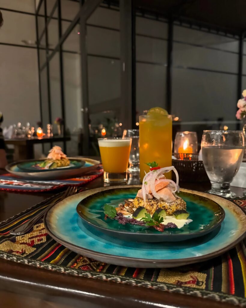 Glamping Boutique en el Valle Sagrado comida gourmet 5